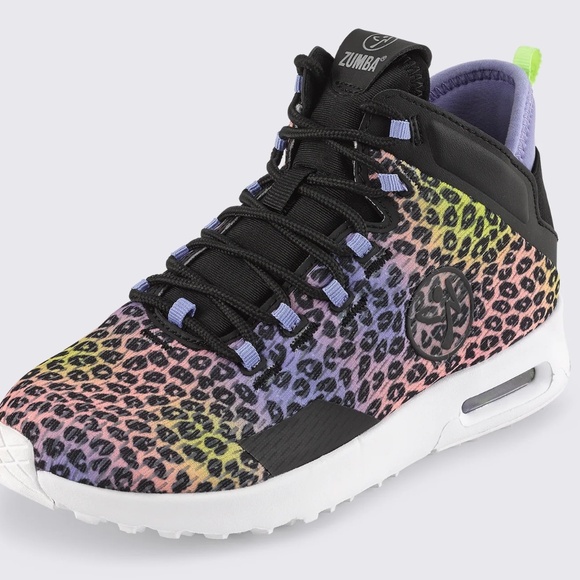 Authentic Zumba Air Funk mid rise sneakers, 10, NIB - Picture 1 of 6